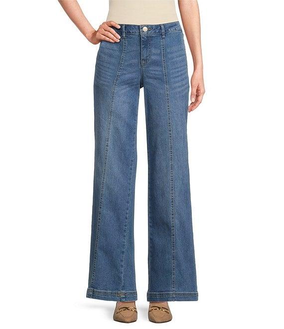 Nurture by Westbound Wide Leg Front Seam Back Dart Pocket Trouser Product Image