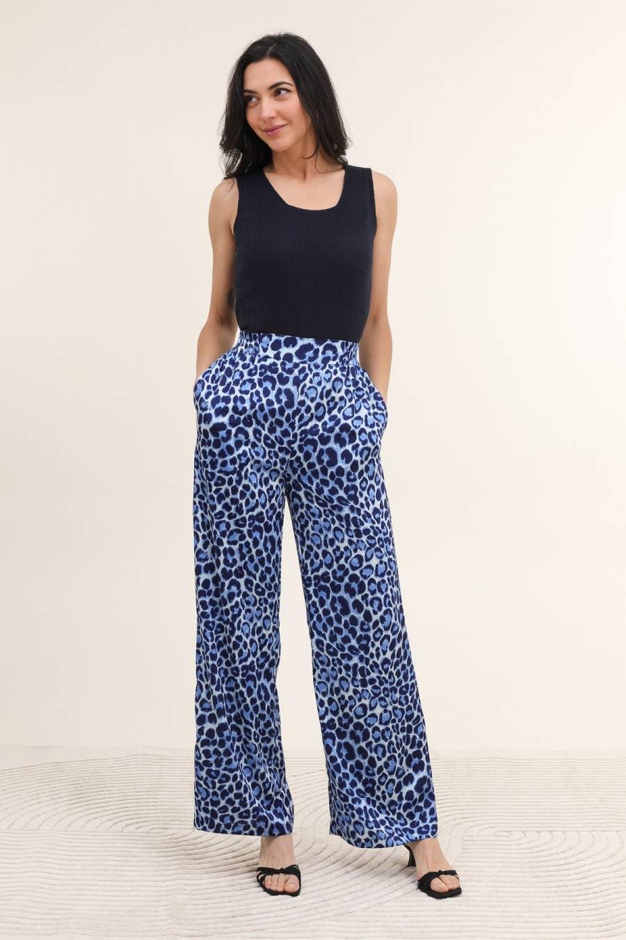 Leopard Print Pants Product Image