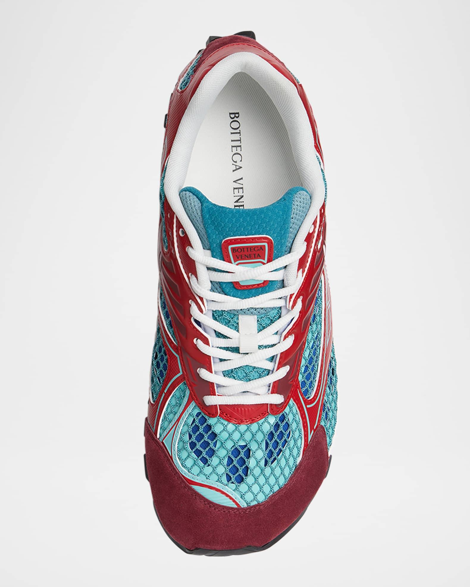 Orbit Technical Fishnet Low-Top Sneakers Product Image