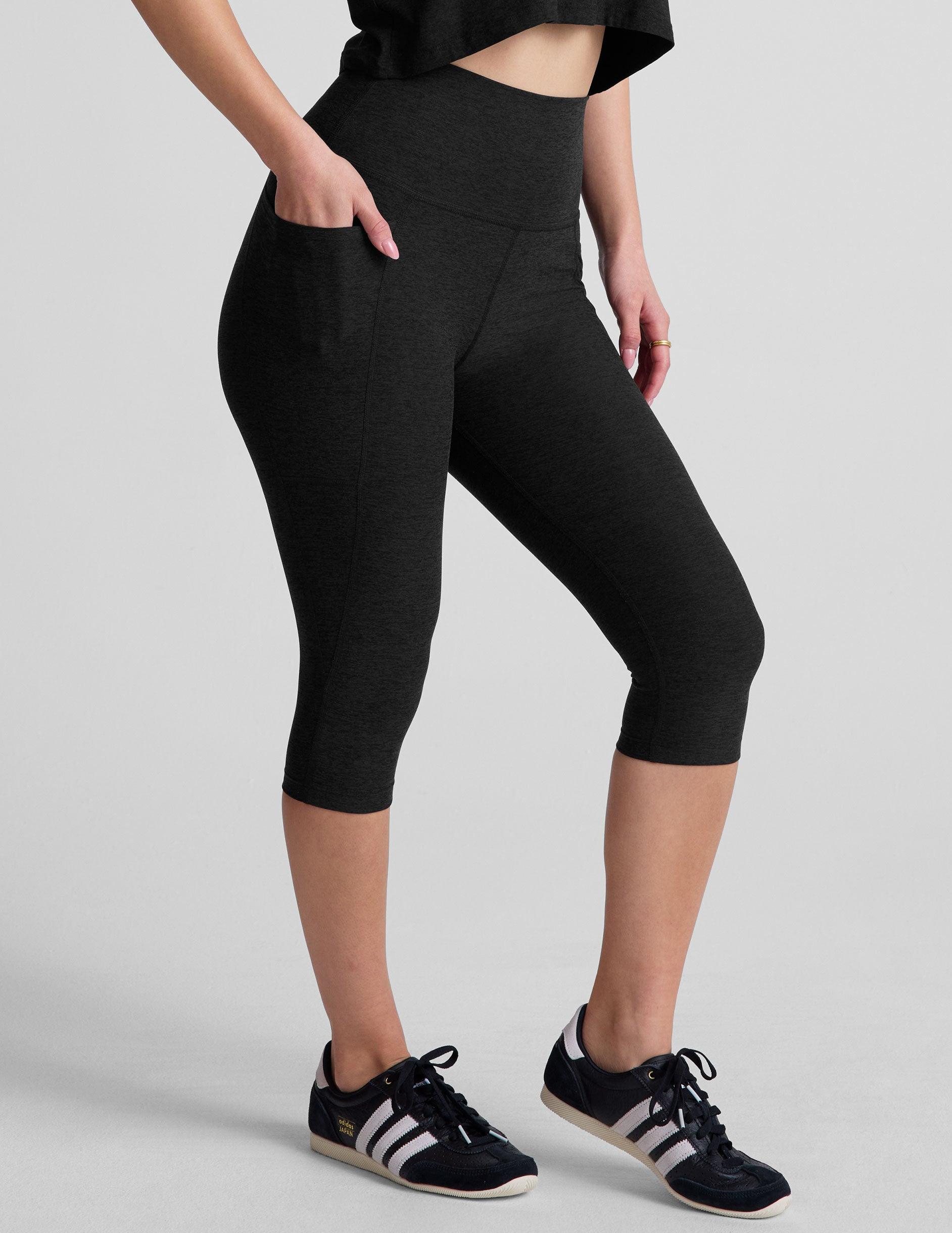 Spacedye High Waisted Pocket Pedal Pusher Legging Product Image