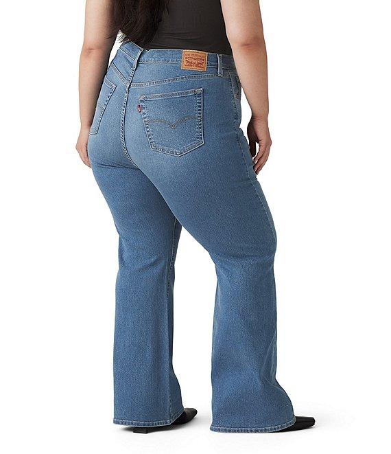 Levi's® Plus Size 726 High Rise Flare Leg Denim Jeans Product Image