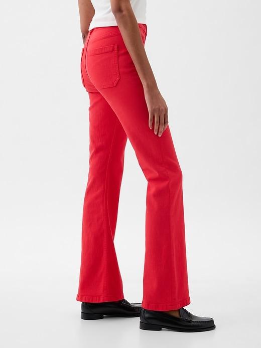 High Rise '70s Flare Jeans Product Image