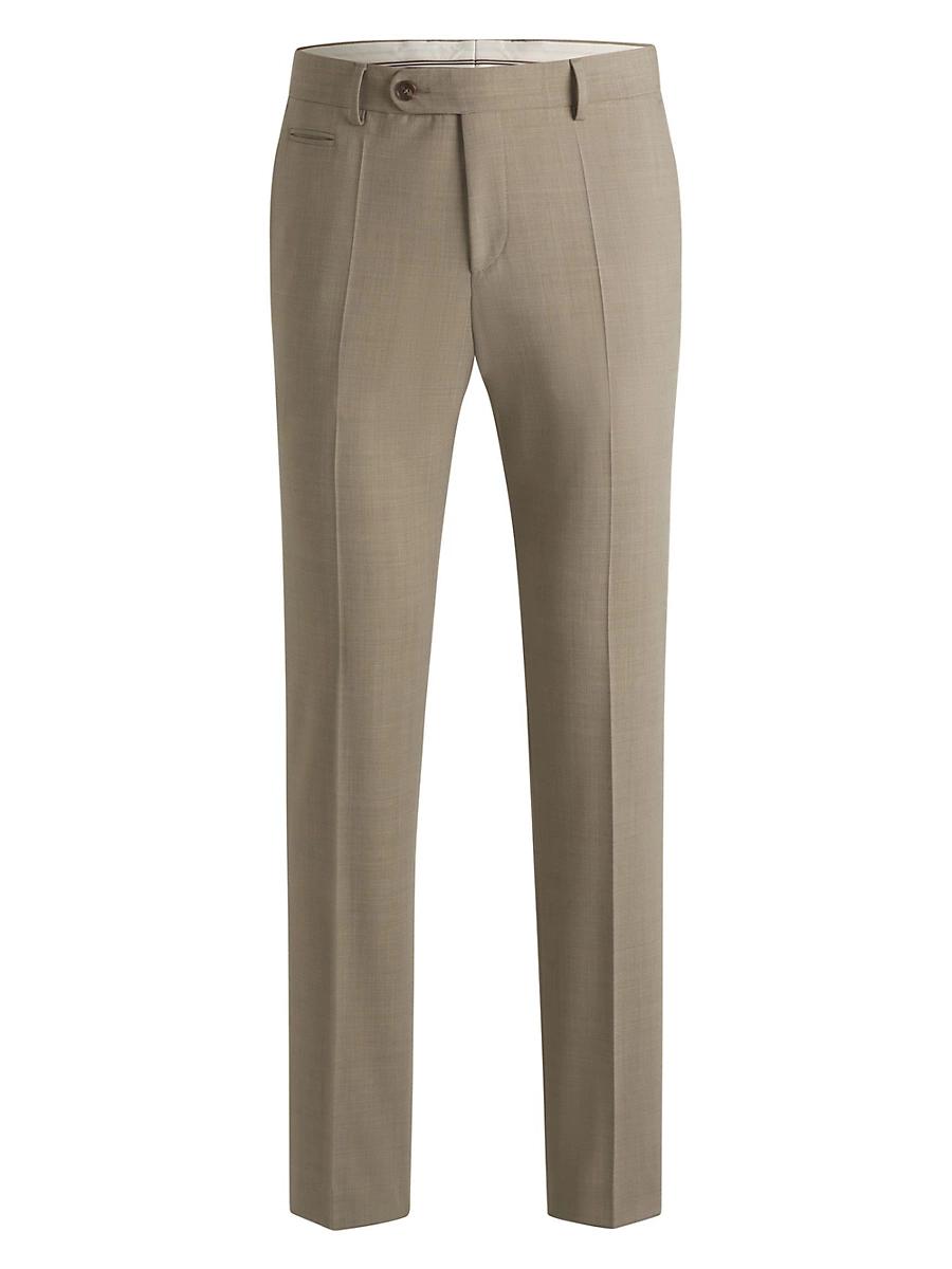 Mens Slim Fit Trousers in Super Stretch Cloth Product Image