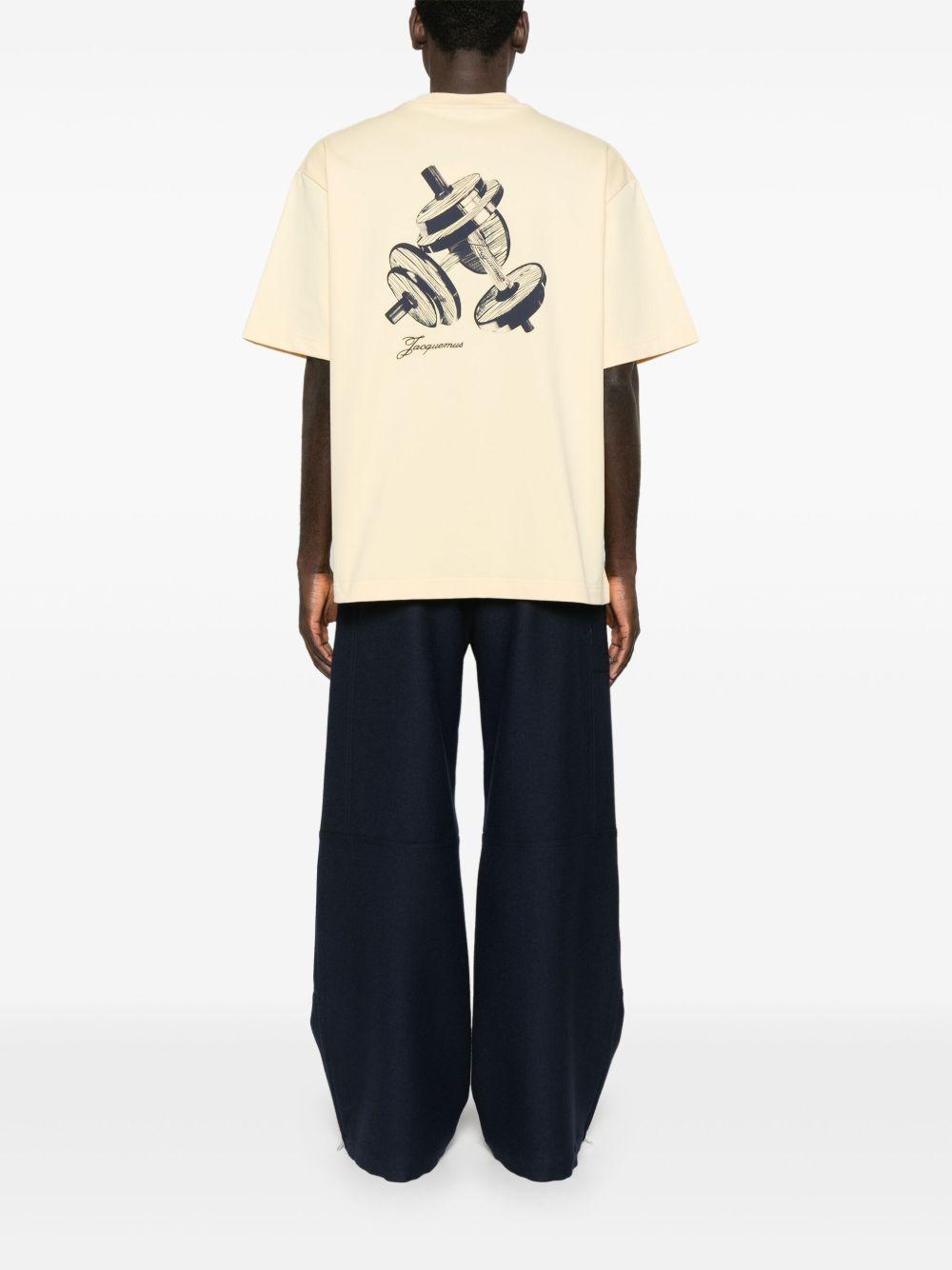 Le T-shirt Haltère T-shirt Product Image