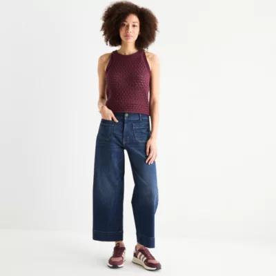 a.n.a Womens Highest Rise Cropped Jean Product Image