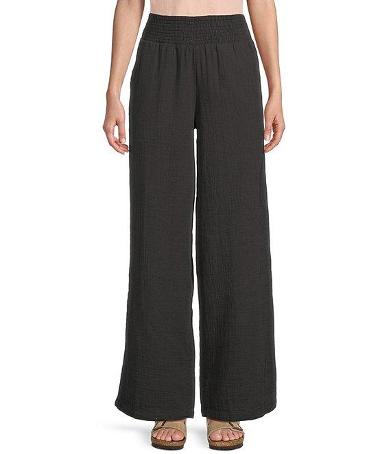 Billabong New Waves High Rise Relaxed Gauze Pants Product Image