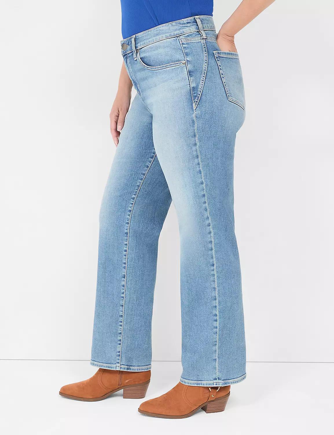 Signature Fit High-Rise Relaxed Boot Jean Product Image