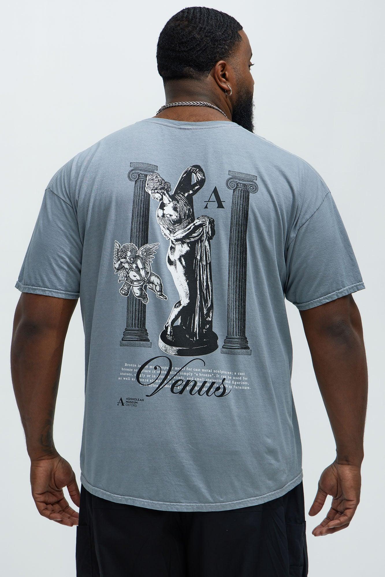 Venus Short Sleeve Tee - Grey Product Image