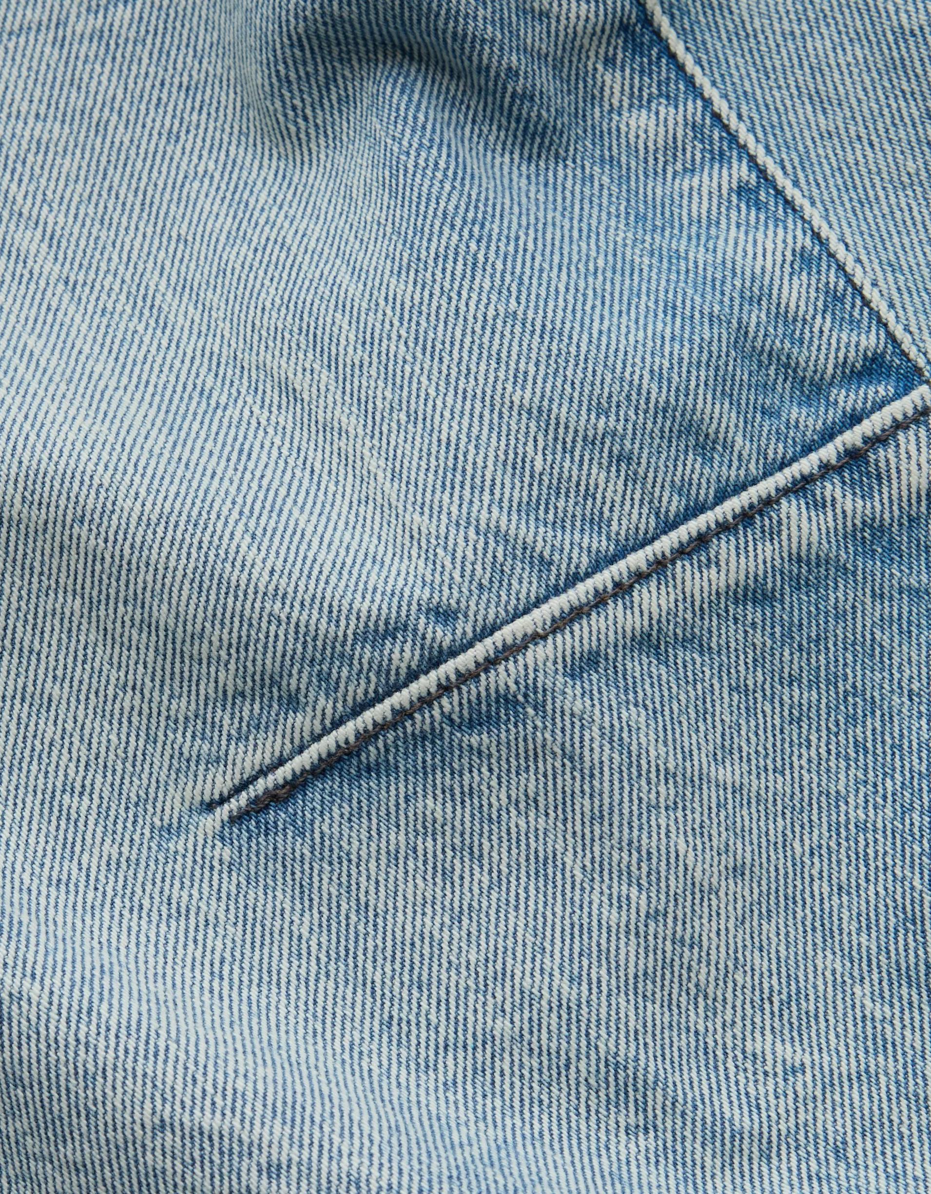 AE77 Premium Pleated Barrel Jean Product Image