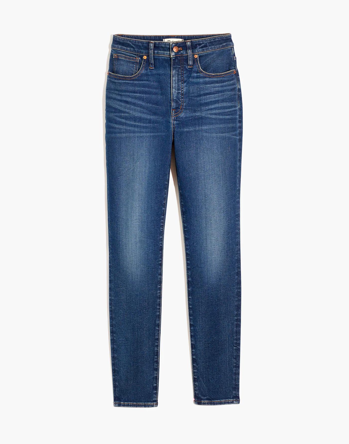 Curvy High-Rise Skinny Jeans in Lanette Wash Product Image