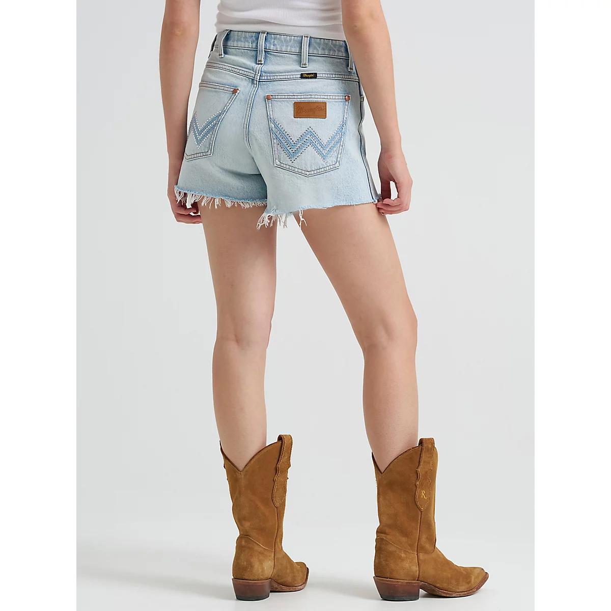 Women's Wrangler® Embellished Cowboy Short in Mara Product Image