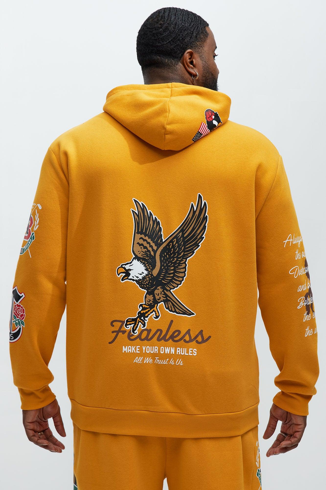 Bully University Hoodie - Yellow Product Image