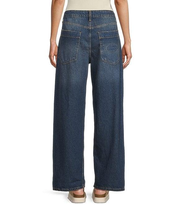 BDG Urban Outfitters Jaya Texan Turn Up Low Rise 5-Pocket Jeans Product Image