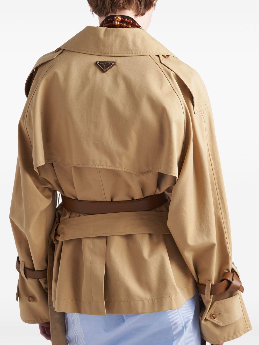 belted trench jacket Product Image
