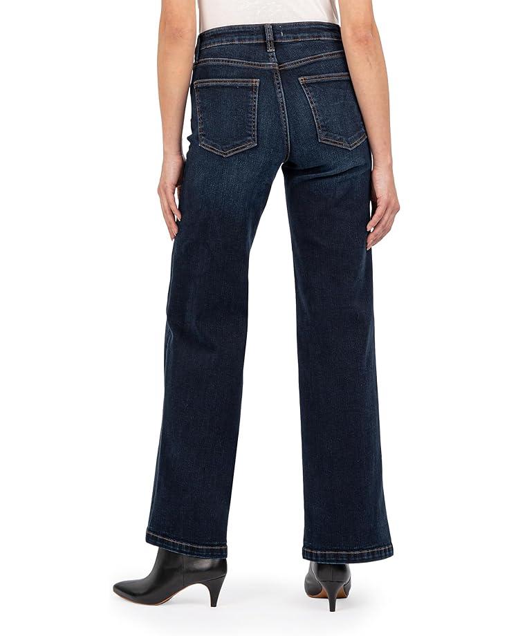 Jean High-rise Wide Leg Clean Hem Product Image