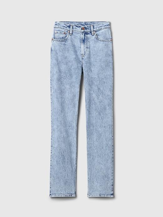 High Rise Studded &apos;90s Straight Jeans Product Image