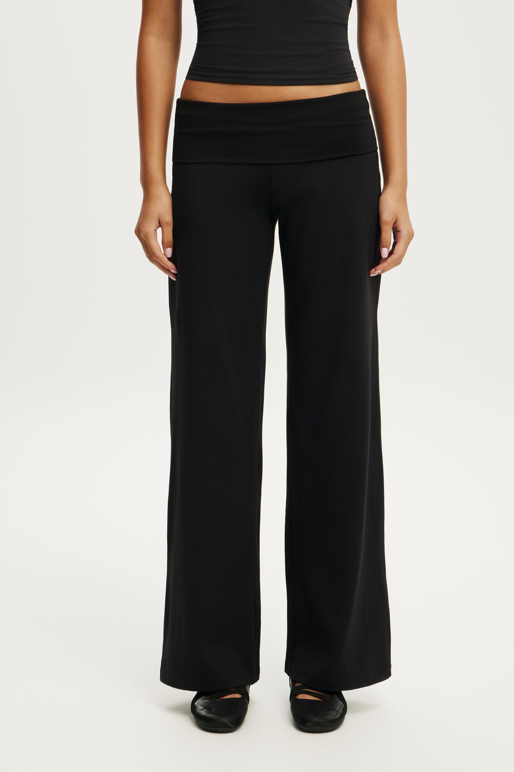 Ultra Soft Roll Over Wide Leg Pant Product Image
