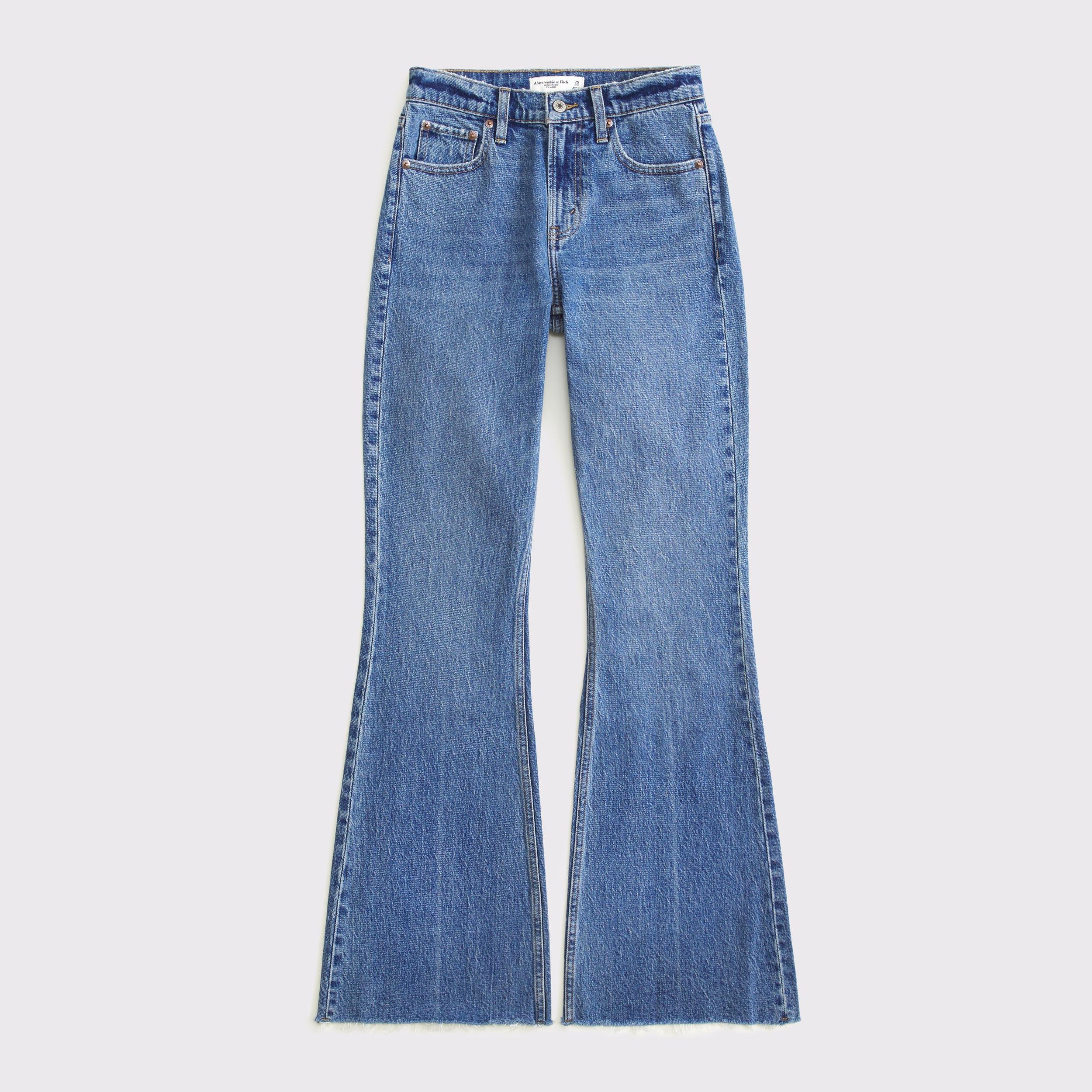 High Rise Flare Jean Product Image