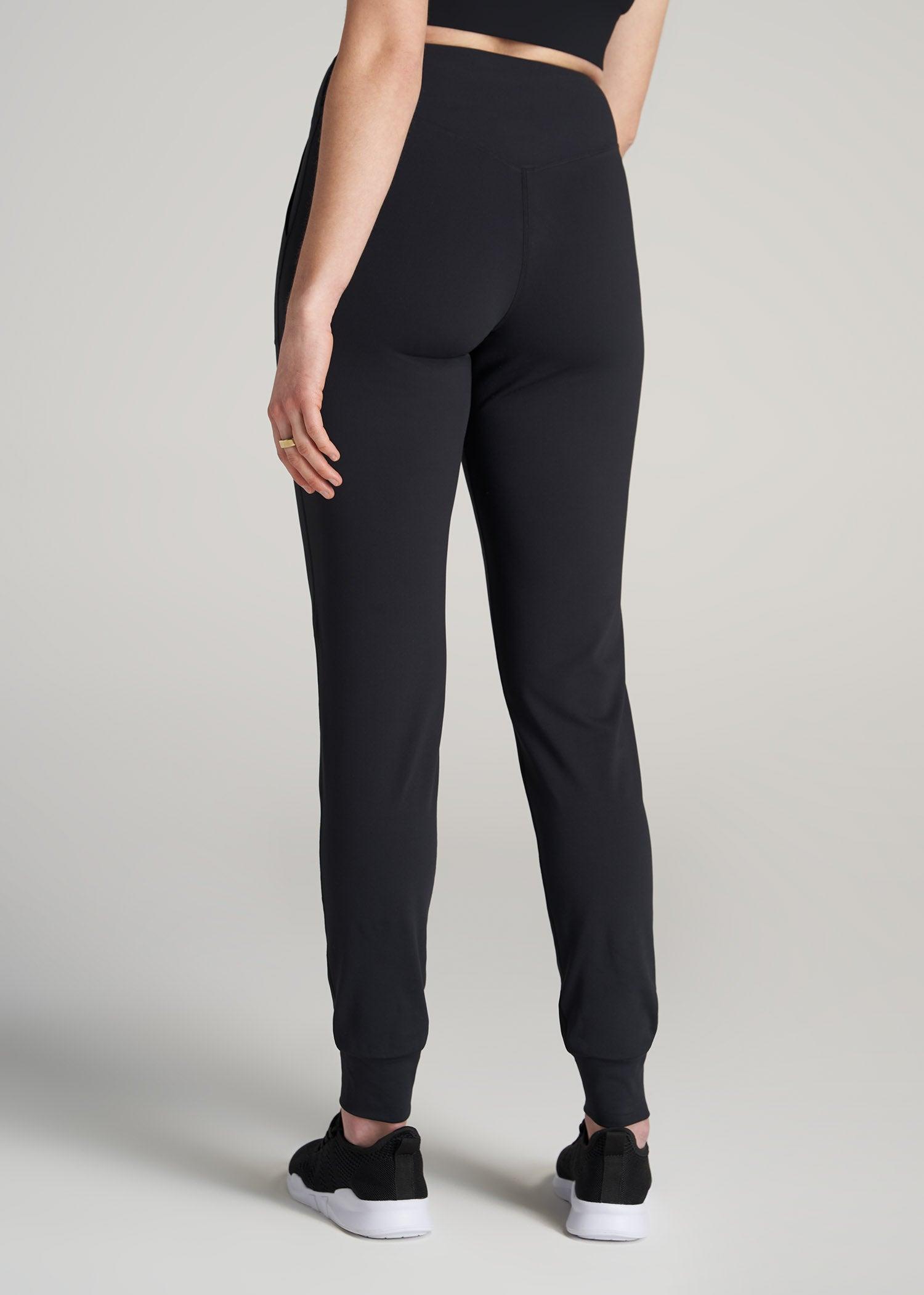 Balance Pocket Joggers for Tall Women in Black Female Product Image