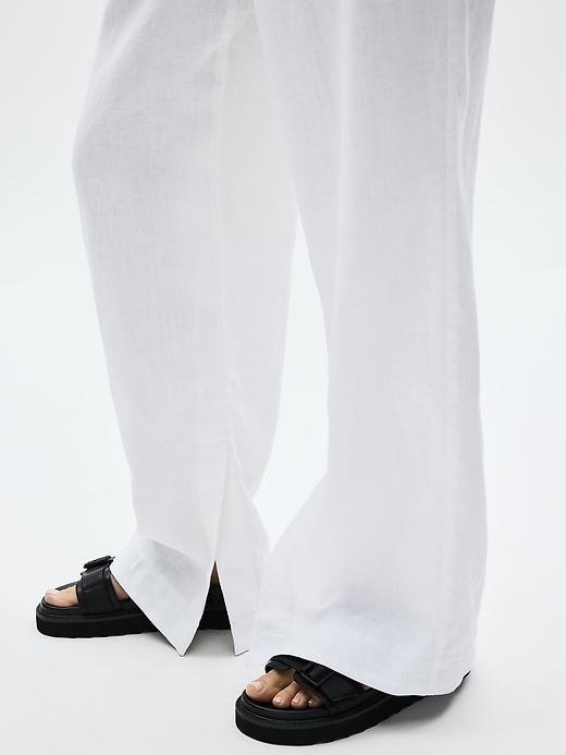 Retreat Linen High Rise Wide Leg Pant Product Image