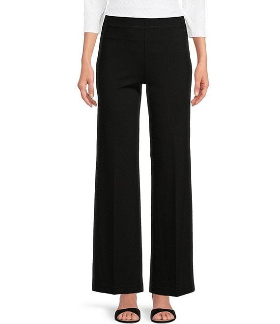 J.McLaughlin Carter Stretch Knit Wide Leg Pants Product Image