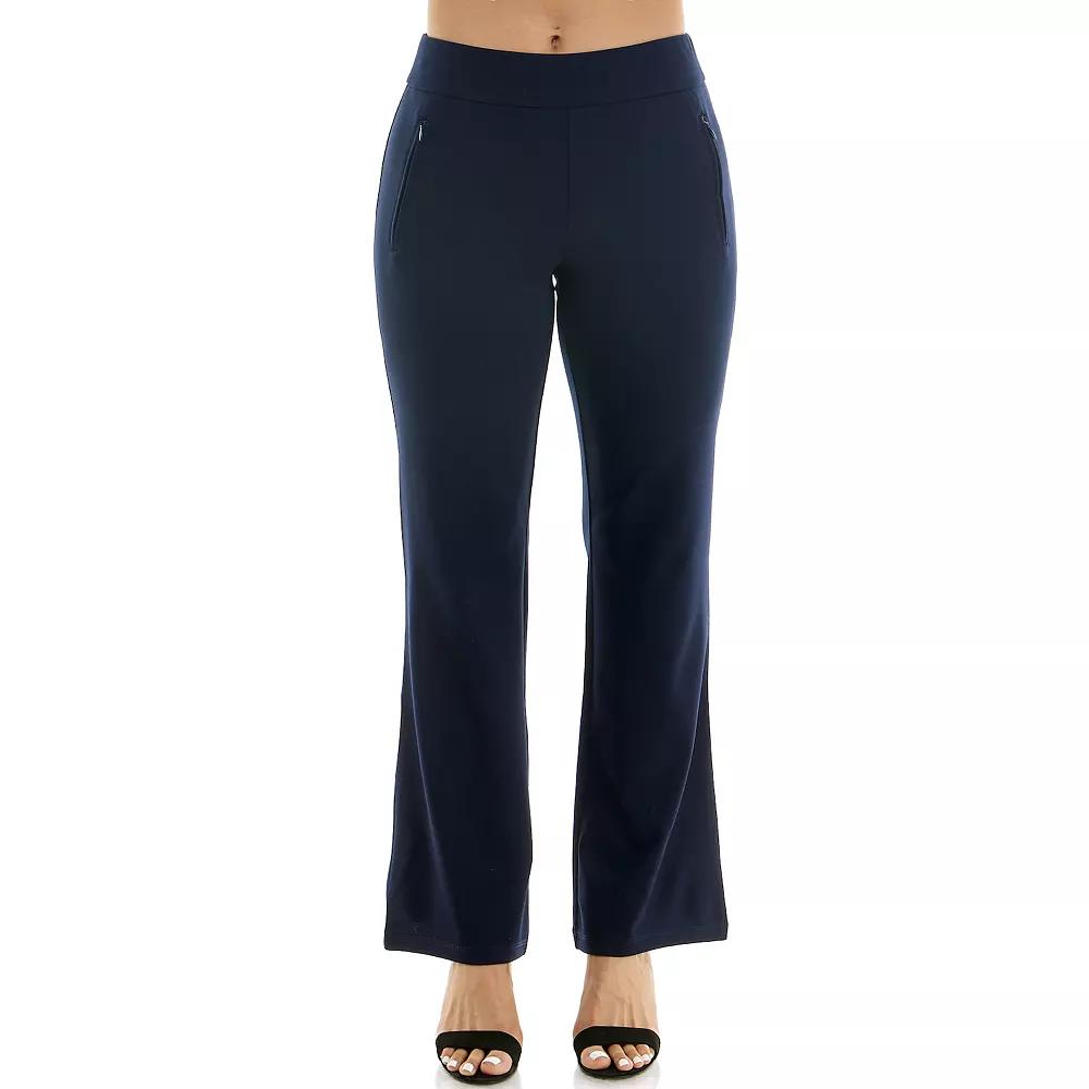 Women's Nina Leonard Classic Bell Bottom Pants,  Product Image