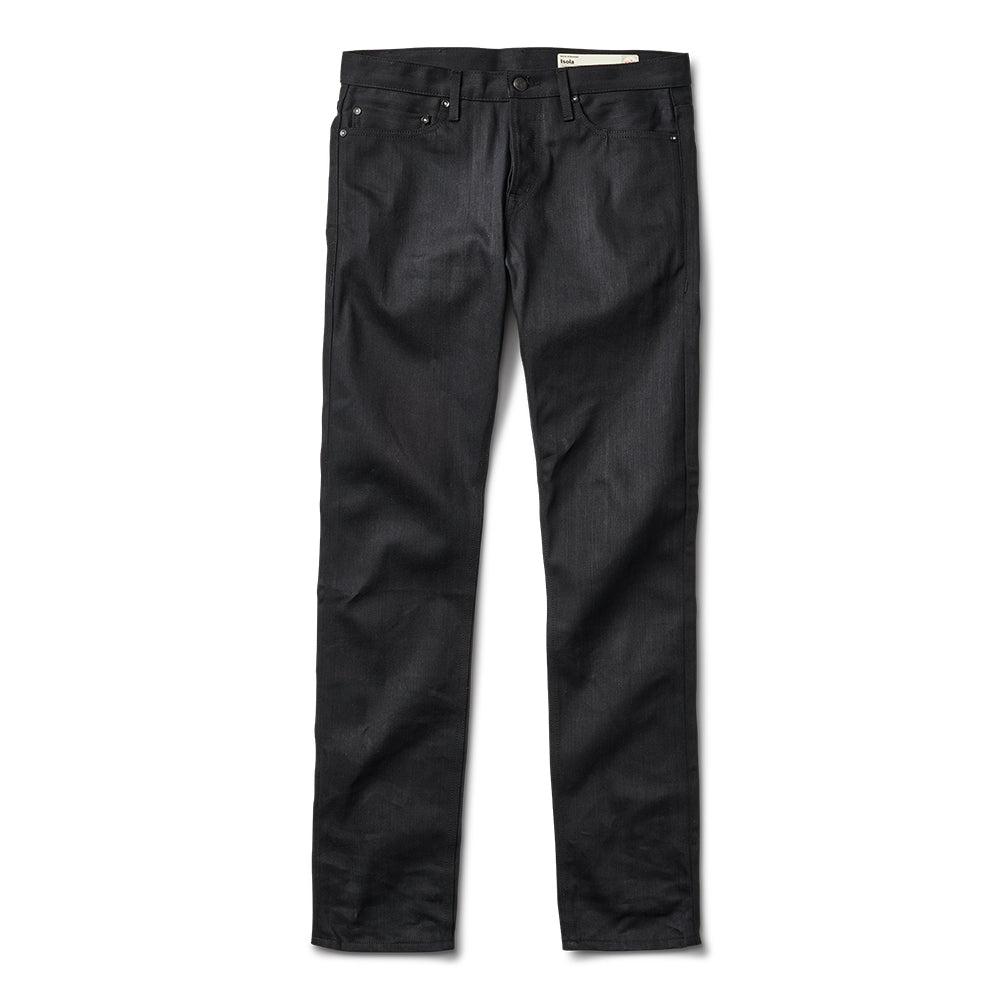 Isola Straight Denim - Raw Black Product Image