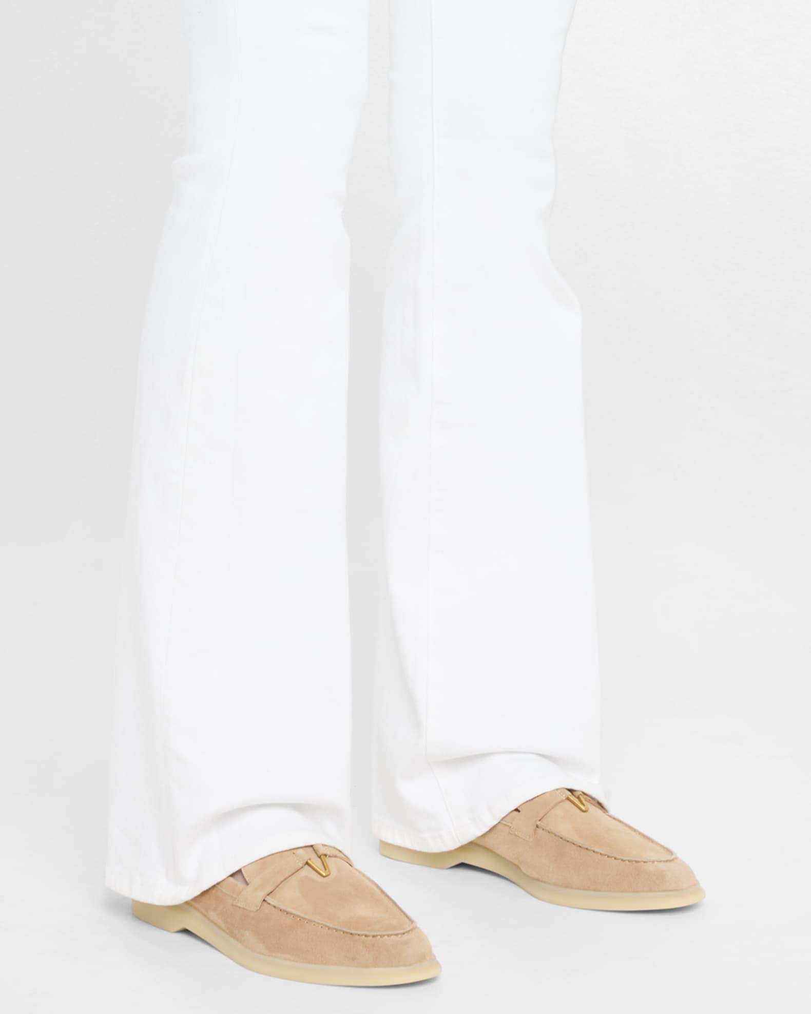 Ailey Suede Medallion Slip-On Loafers Product Image