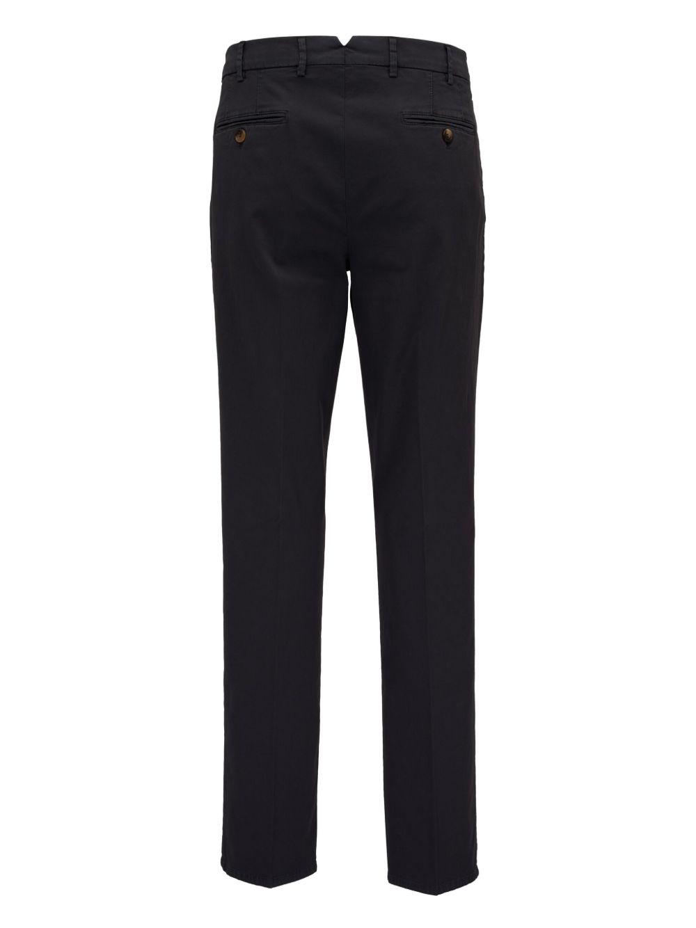 straight-leg cotton trousers Product Image