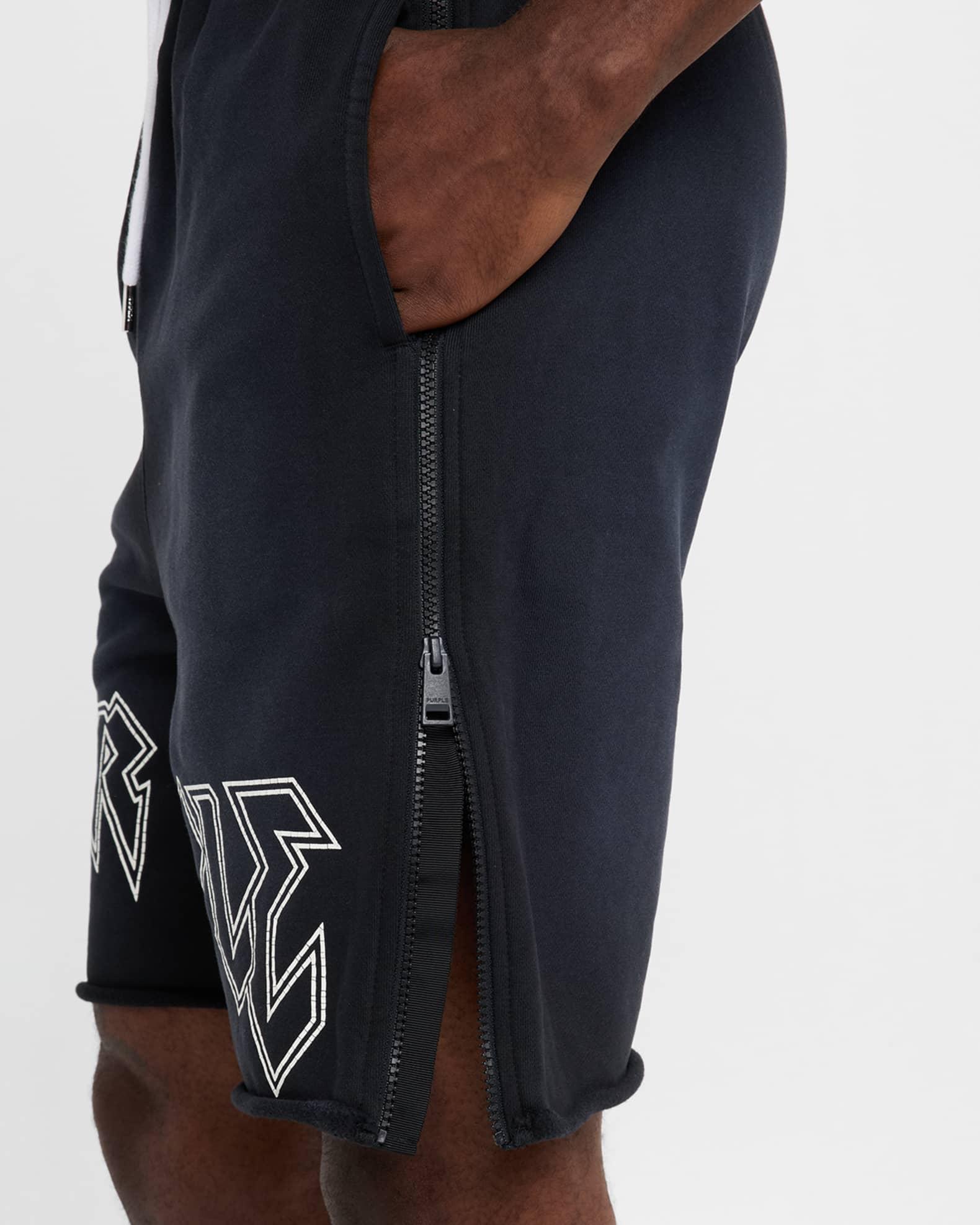 Men's Fleece Side-Zip Shorts Product Image