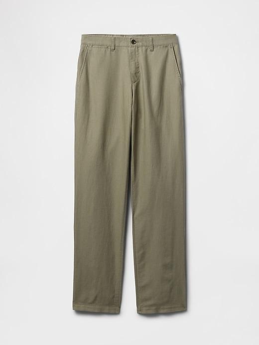 Linen-Cotton Khakis Product Image