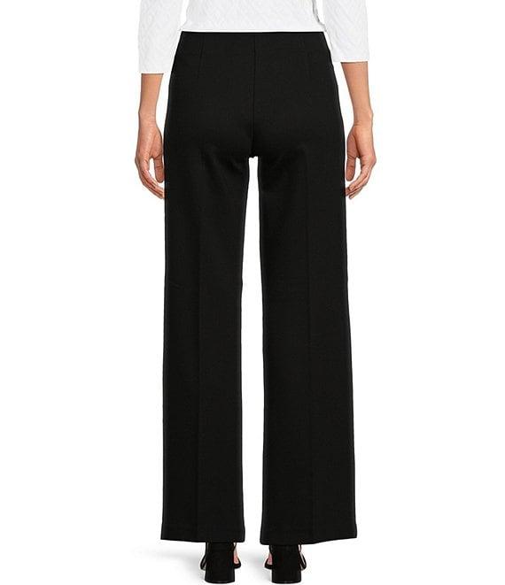 J.McLaughlin Carter Stretch Knit Wide Leg Pants Product Image