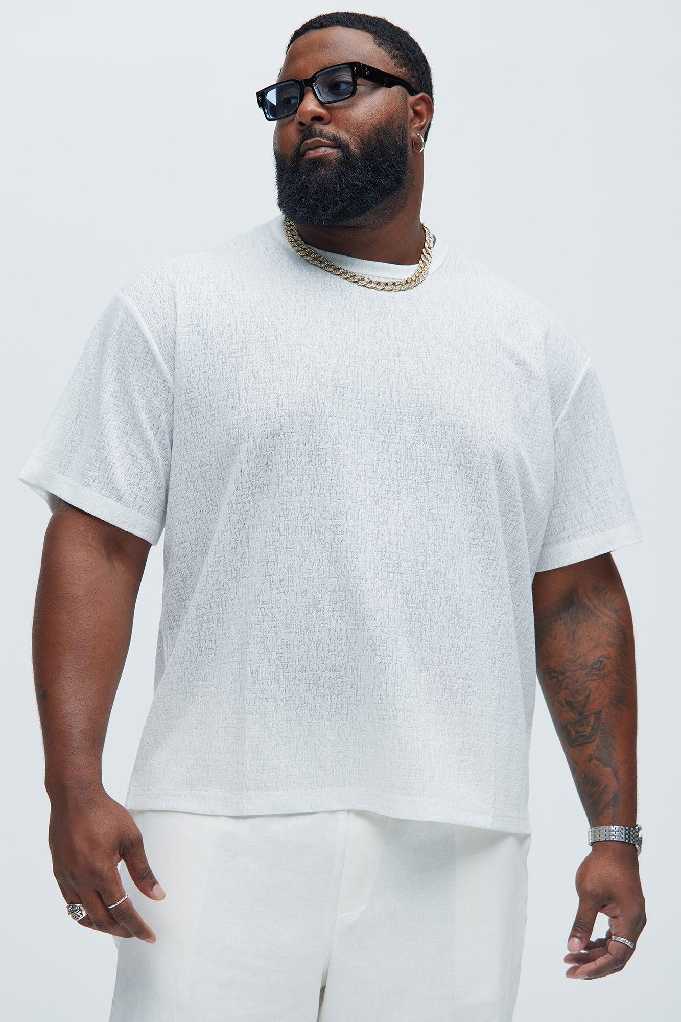 Henrik Short Sleeve Tee- White Product Image