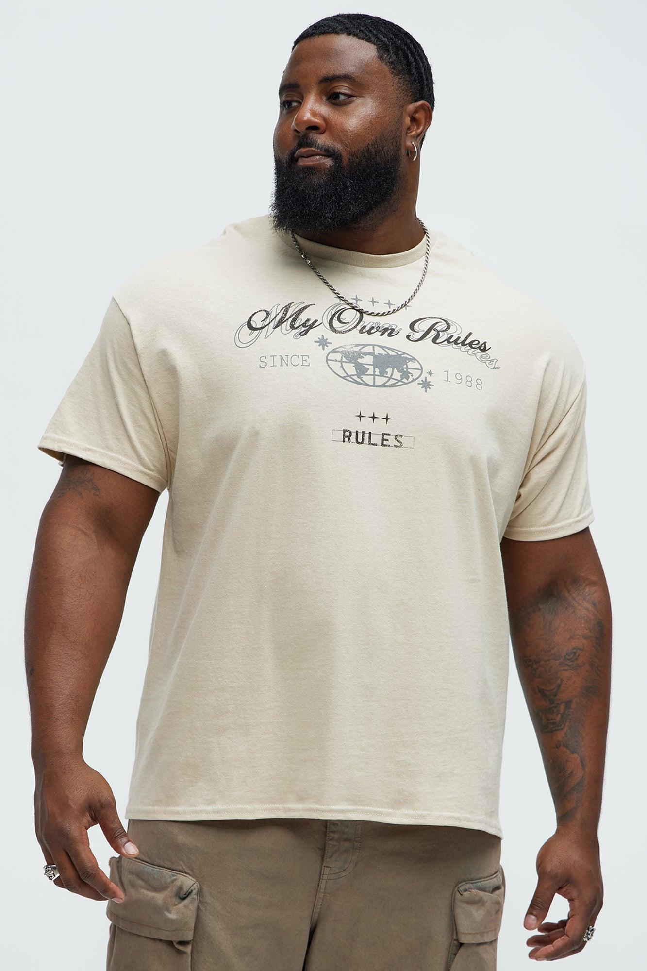 My Own Rules Short Sleeve Tee - Sand Product Image