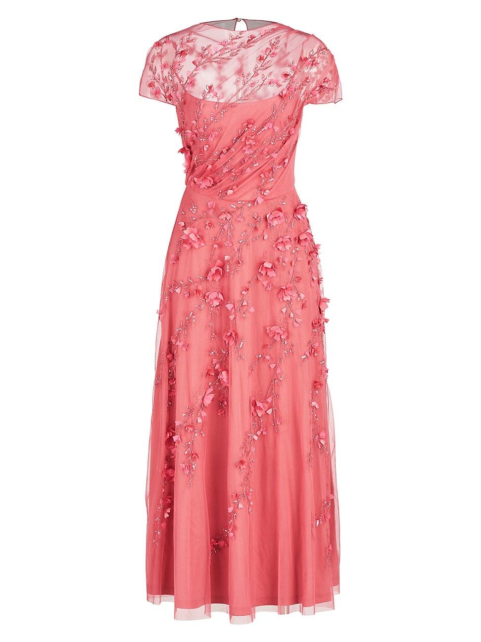 Womens Leona Sequin-Embellished Midi-Dress Product Image