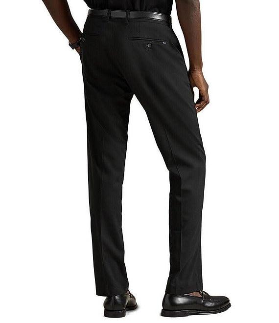 Polo Ralph Lauren Weekday Solid Flat Front Stretch Pants Product Image
