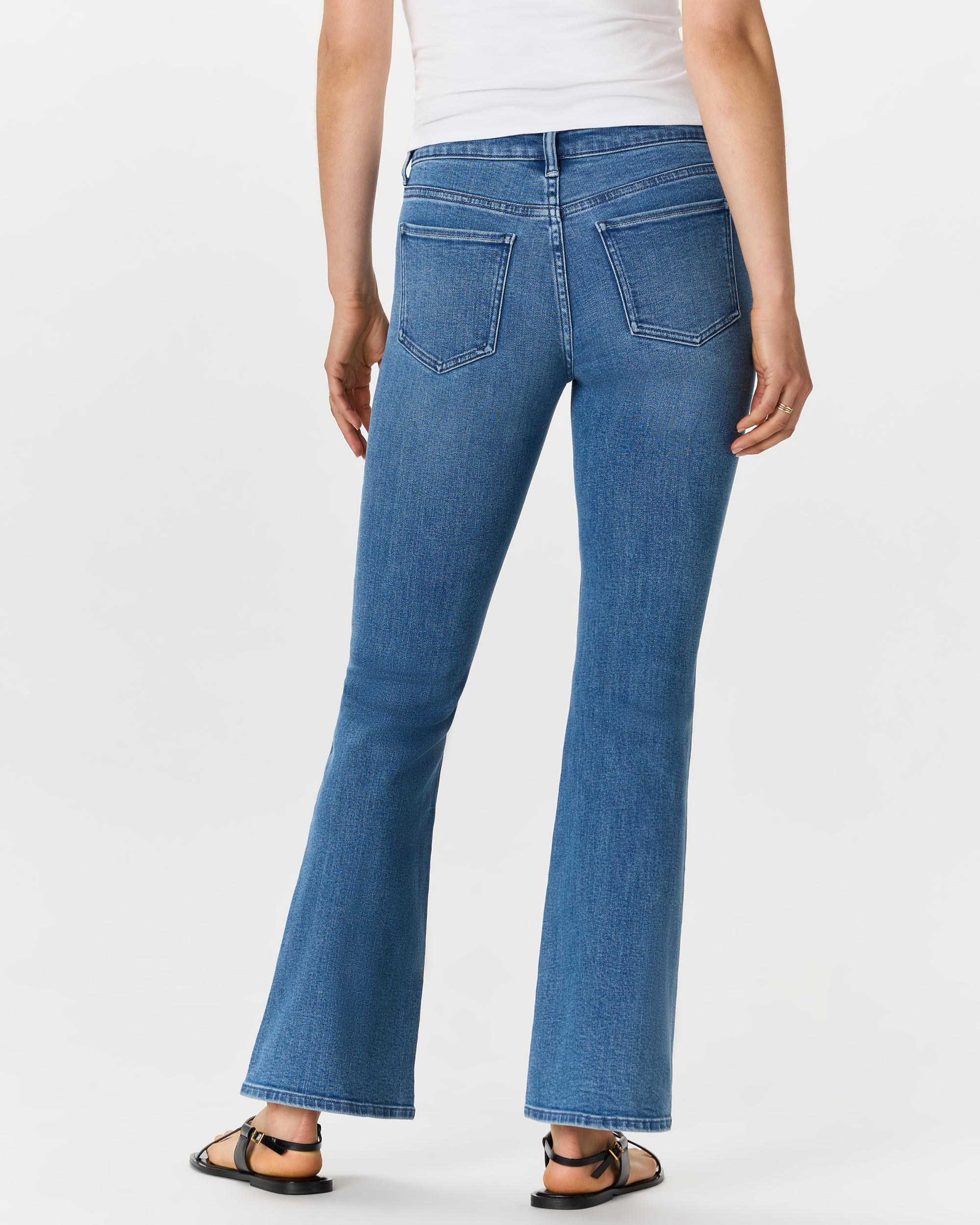 Quince | Women's Luna Stretch Flare Jeans Organic Cotton Product Image