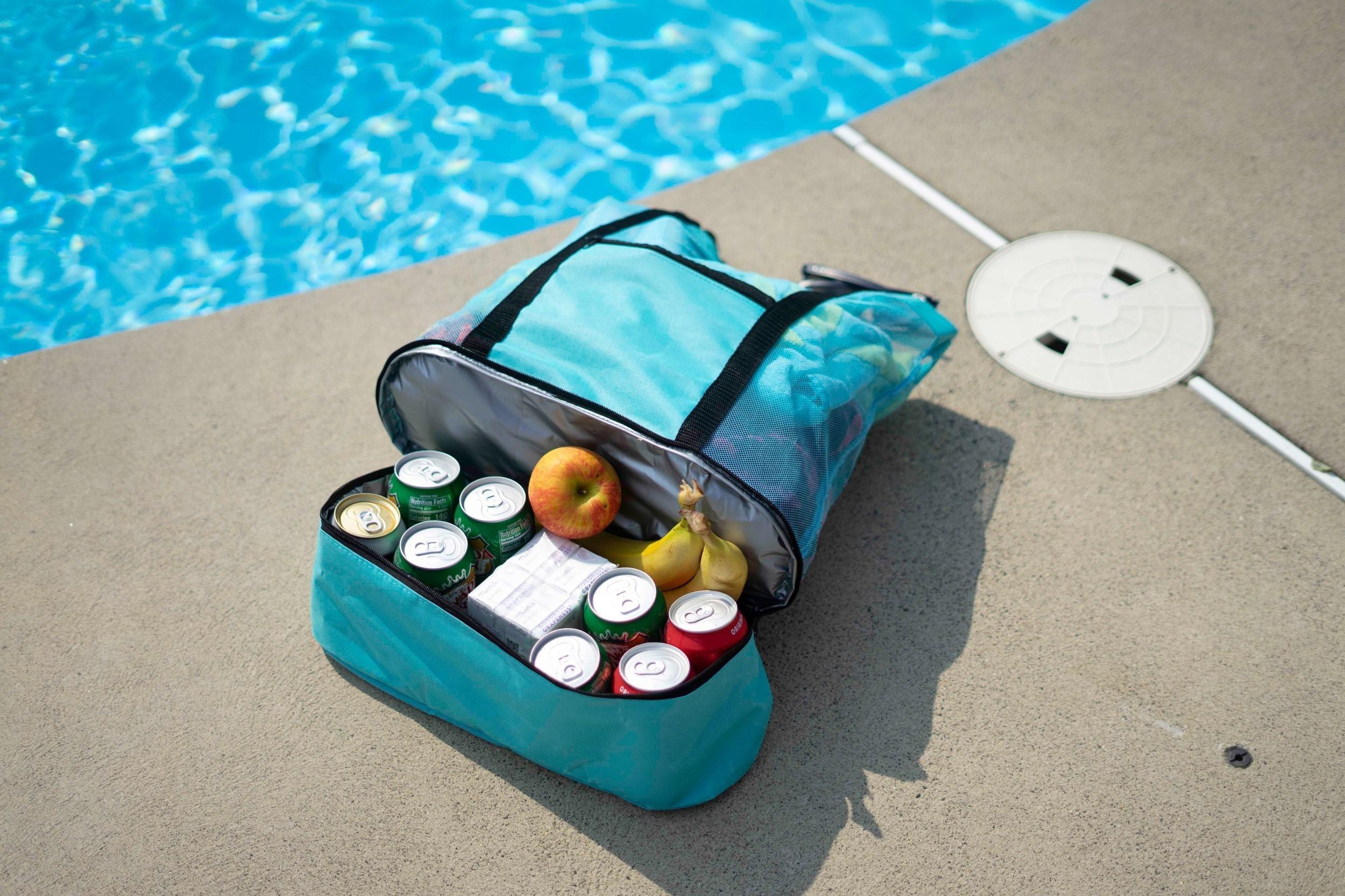Insulated Cooler Picnic Beach Tote Bag Product Image