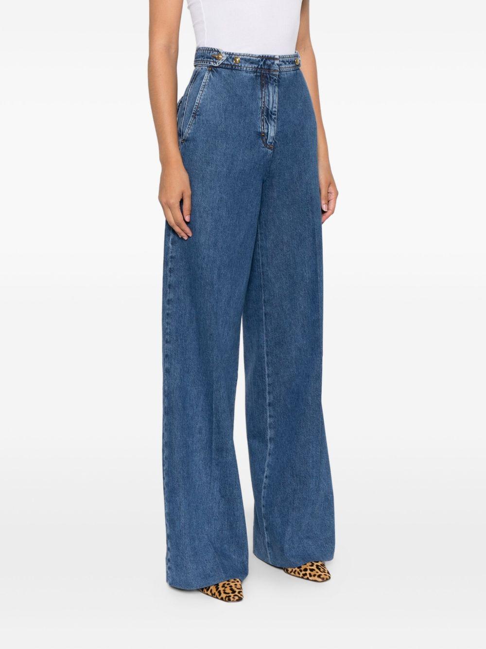 button-fastening jeans Product Image