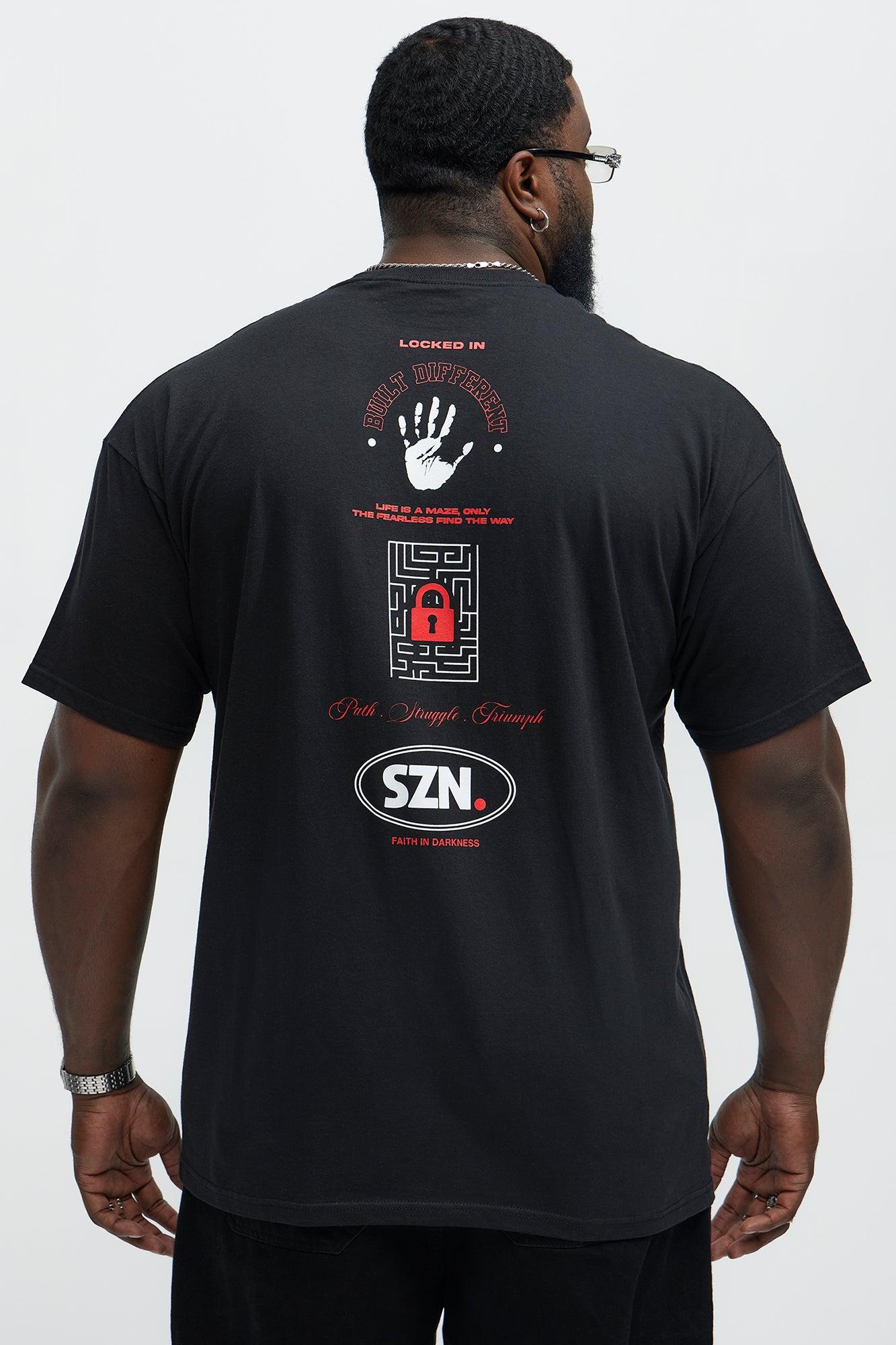 Path Struggle Triumph Short Sleeve Tee - Black Product Image