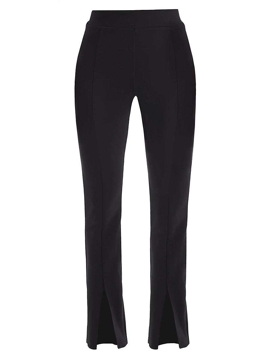 Womens Neoprene Flared Leggings Product Image