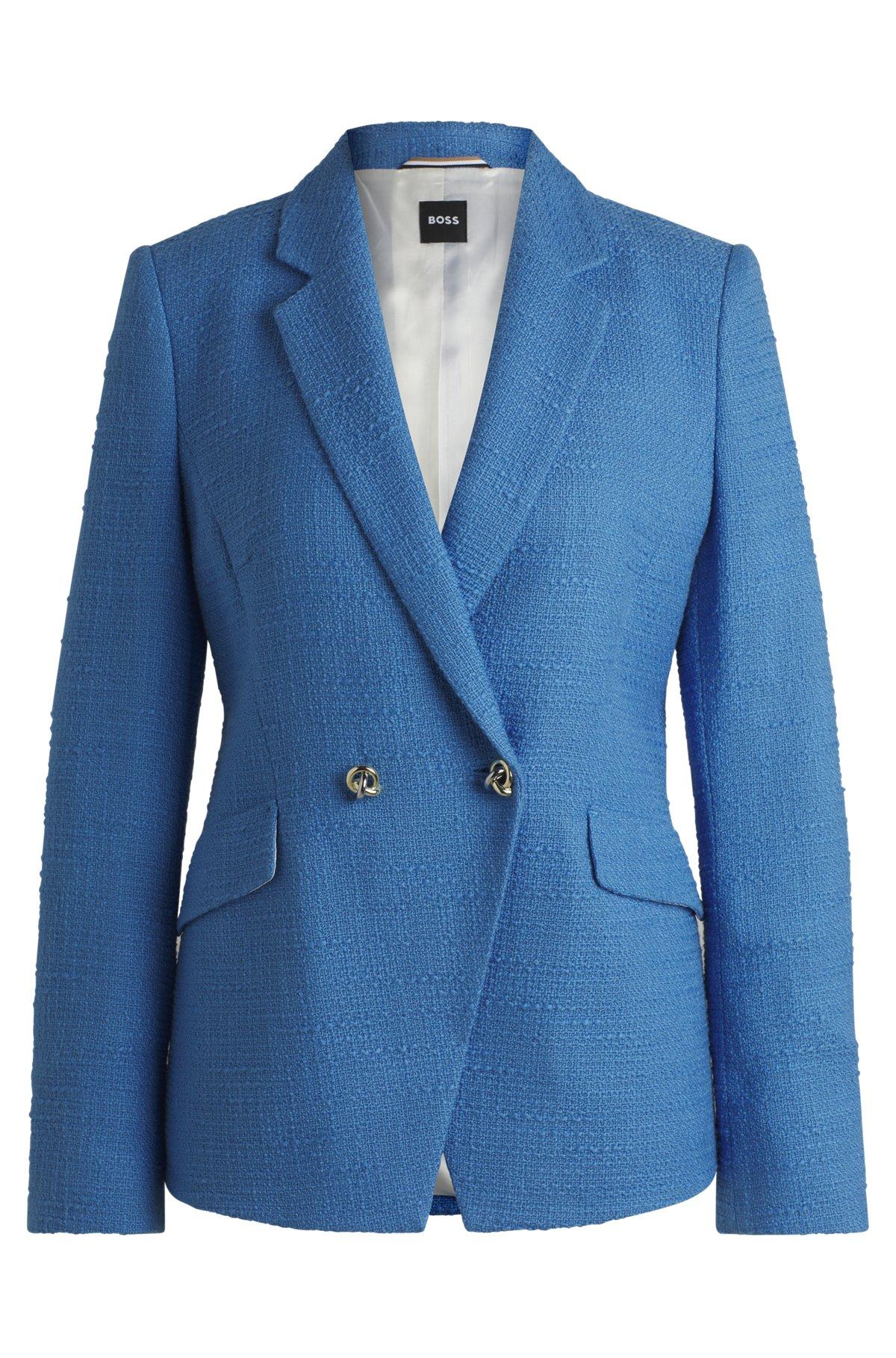 Slim-fit blazer in tweed Product Image