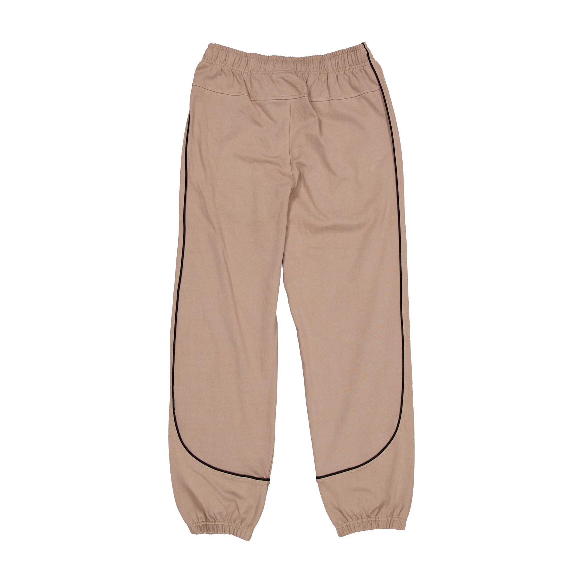 New Era Branded Shoreline Taupe Gray Knit Jogger Male Product Image