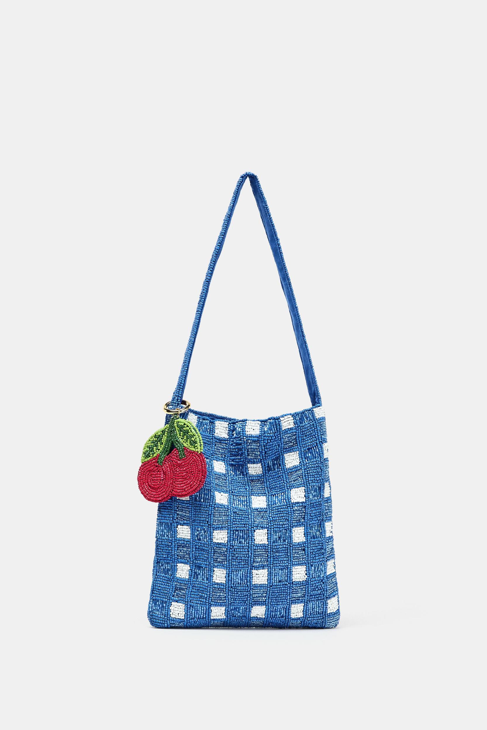 FANTASY BEADED MINI BUCKET BAG Product Image