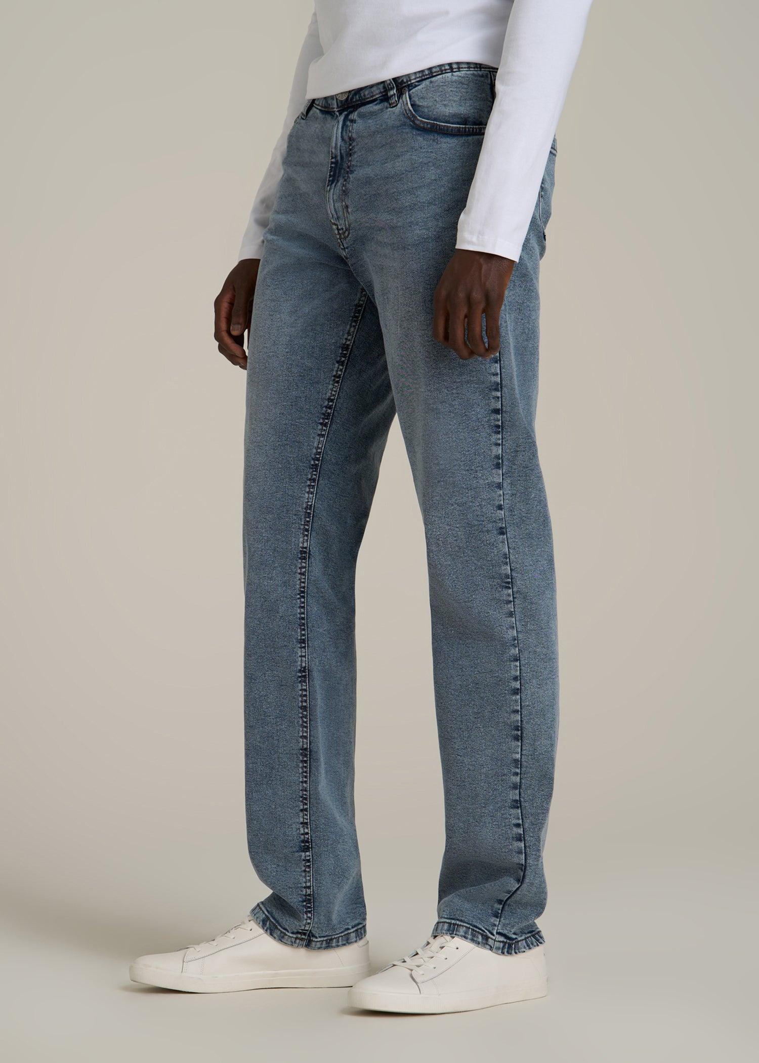 Mason RELAXED Jeans for Tall Men in Vintage Faded Blue Male Product Image