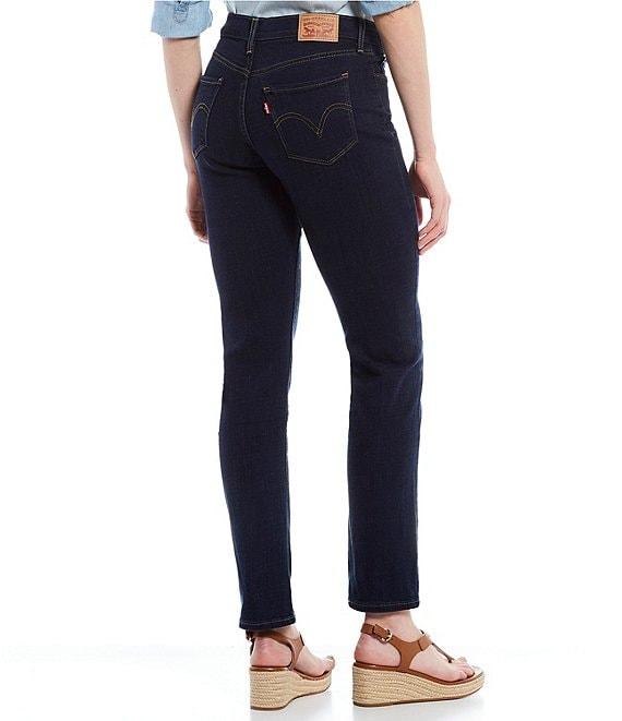 Levi's® Classic Straight Leg Mid Rise Stretch Denim Jeans Product Image