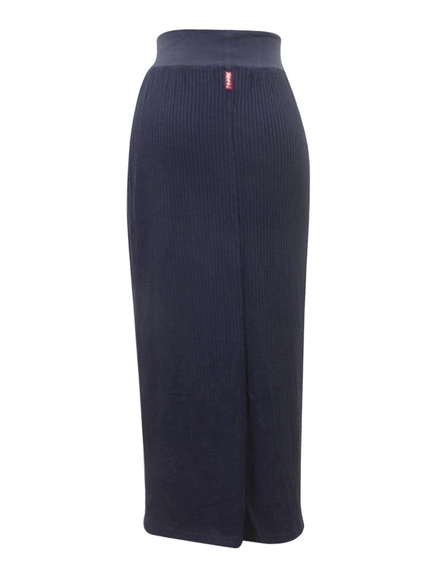 Hard Tail Easy Fit Column Midi Skirt 5X3-09 Product Image
