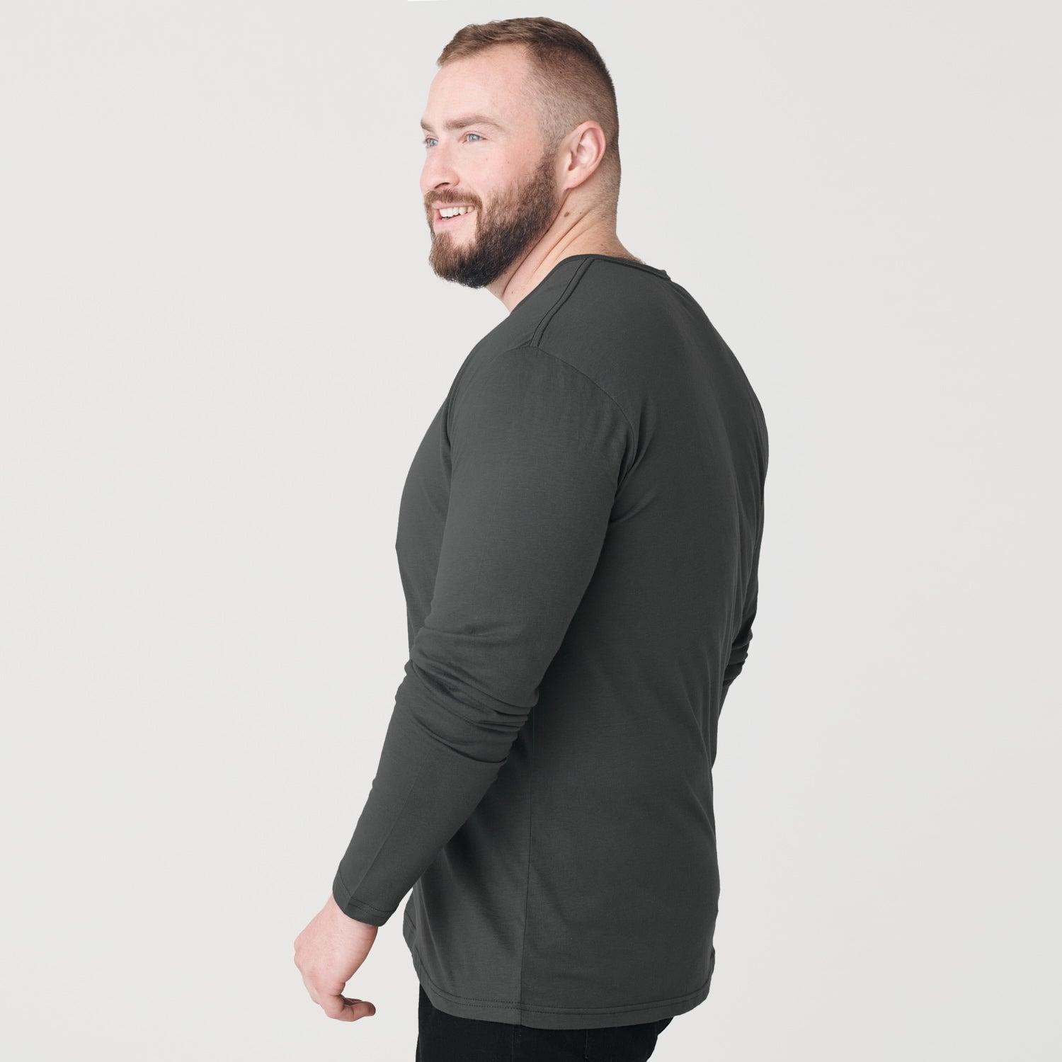 Carbon Classic Long Sleeve Henley Product Image
