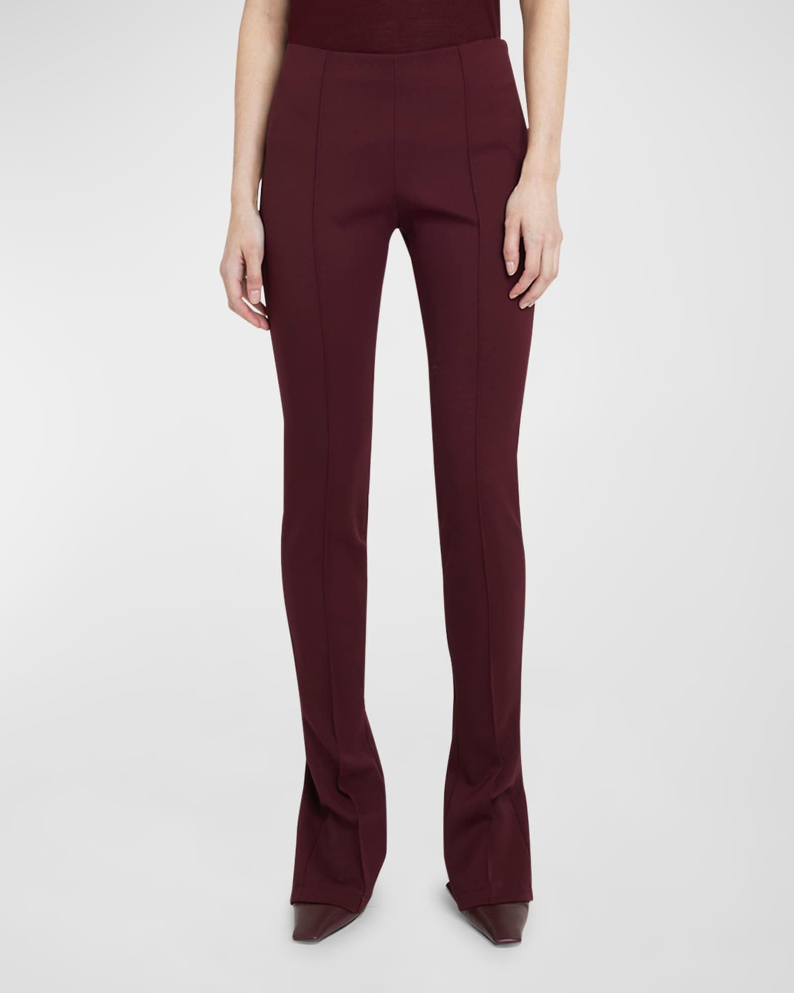 Ambrogio Skinny-Leg Slit-Hem Pants Product Image