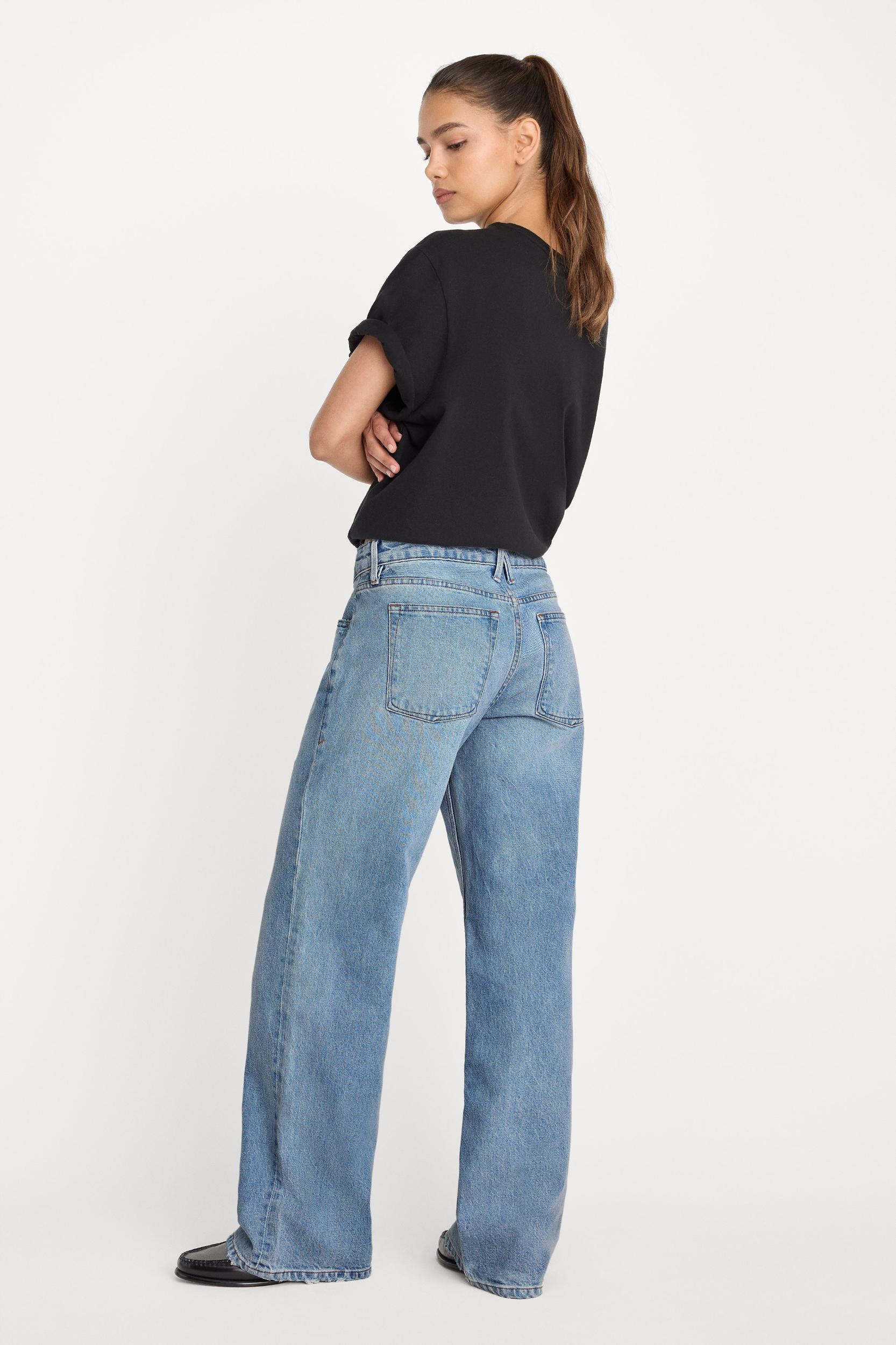 VINTAGE LOW LOOSE JEANS | INDIGO1224 Product Image